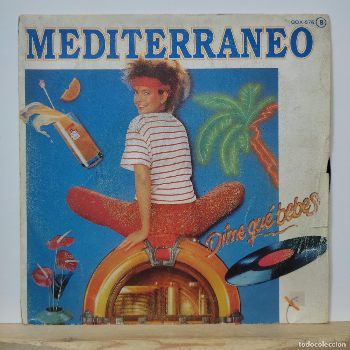 Discos de vinilo: MEDITERRANEO - D&iacute;me qu&eacute; bebes - Foto 1