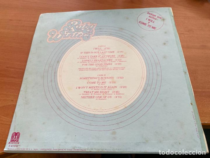 Discos de vinilo: RUBY WINTERS (I WILL) LP 1978 ESPA&Ntilde;A (B-47) - Foto 3