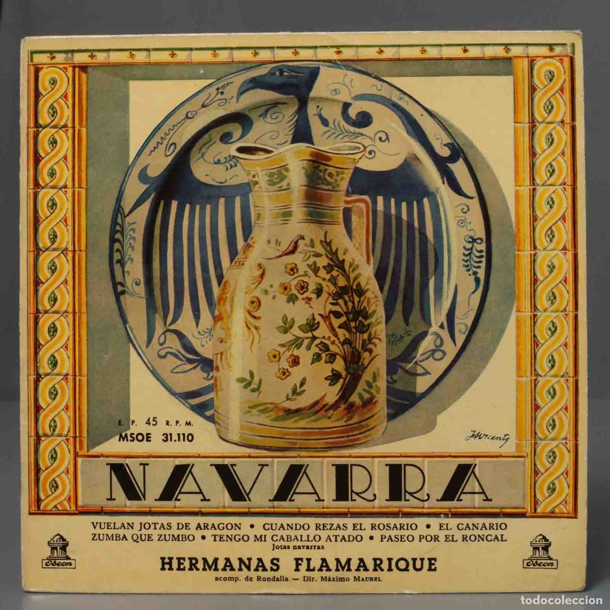 Discos de vinilo: EP. Hermanas Flamarique &ndash; Navarra - Foto 1
