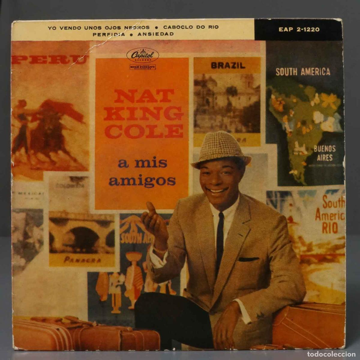 Discos de vinilo: EP. Nat King Cole &ndash; A Mis Amigos - Foto 1