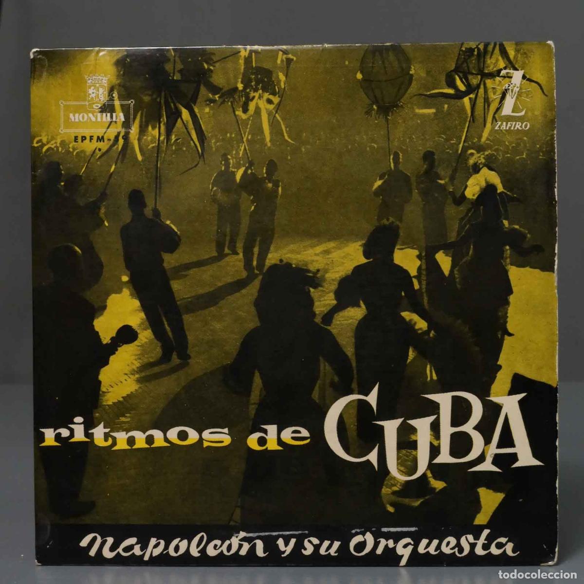 Discos de vinilo: EP. Napole&oacute;n Y Su Orquesta &ndash; Ritmos De Cuba - Foto 1