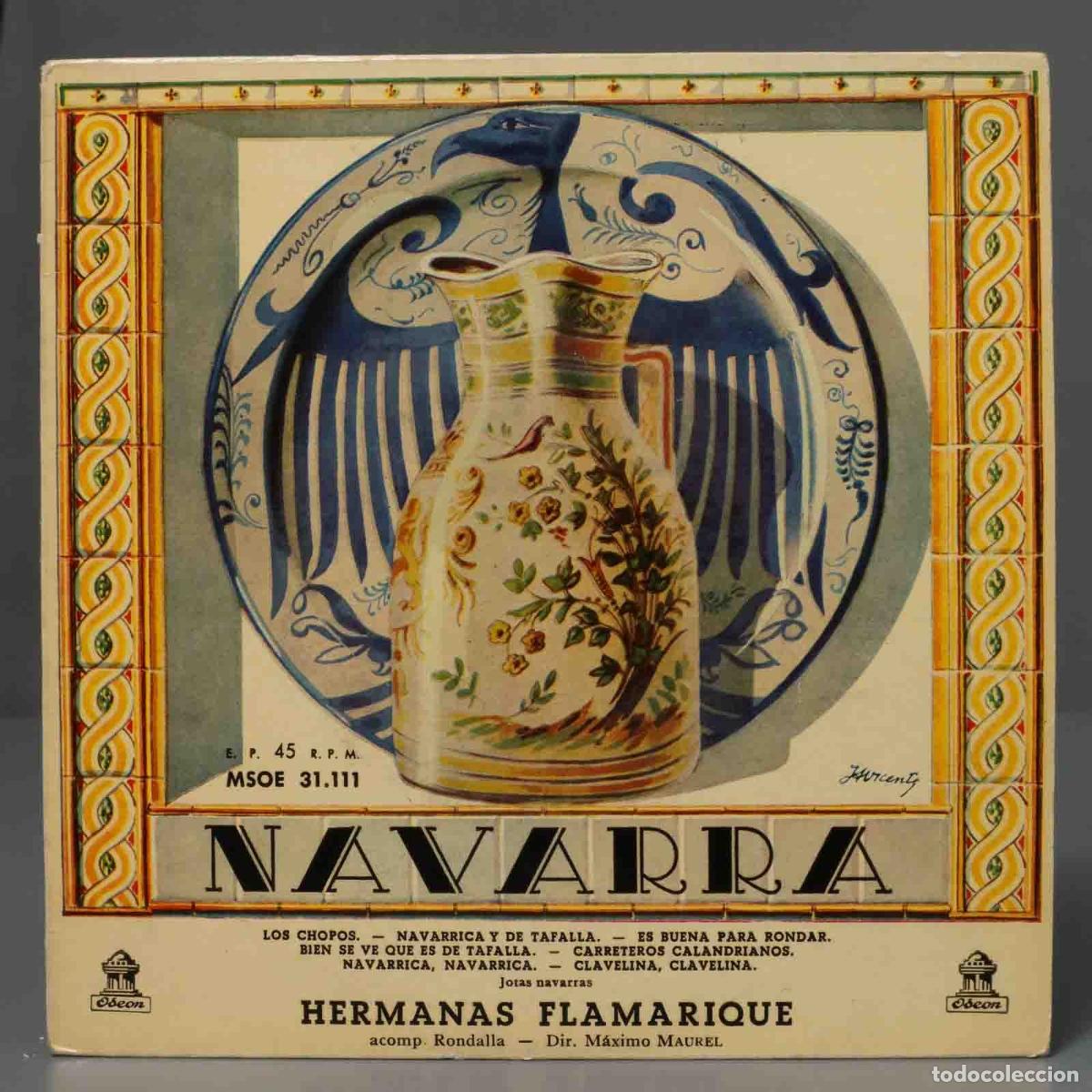 Discos de vinilo: EP. Hermanas Flamarique &ndash; Navarra - Foto 1