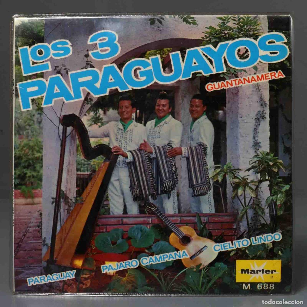 Discos de vinilo: EP. Los 3 Paraguayos &ndash; Guantanamera - Foto 1