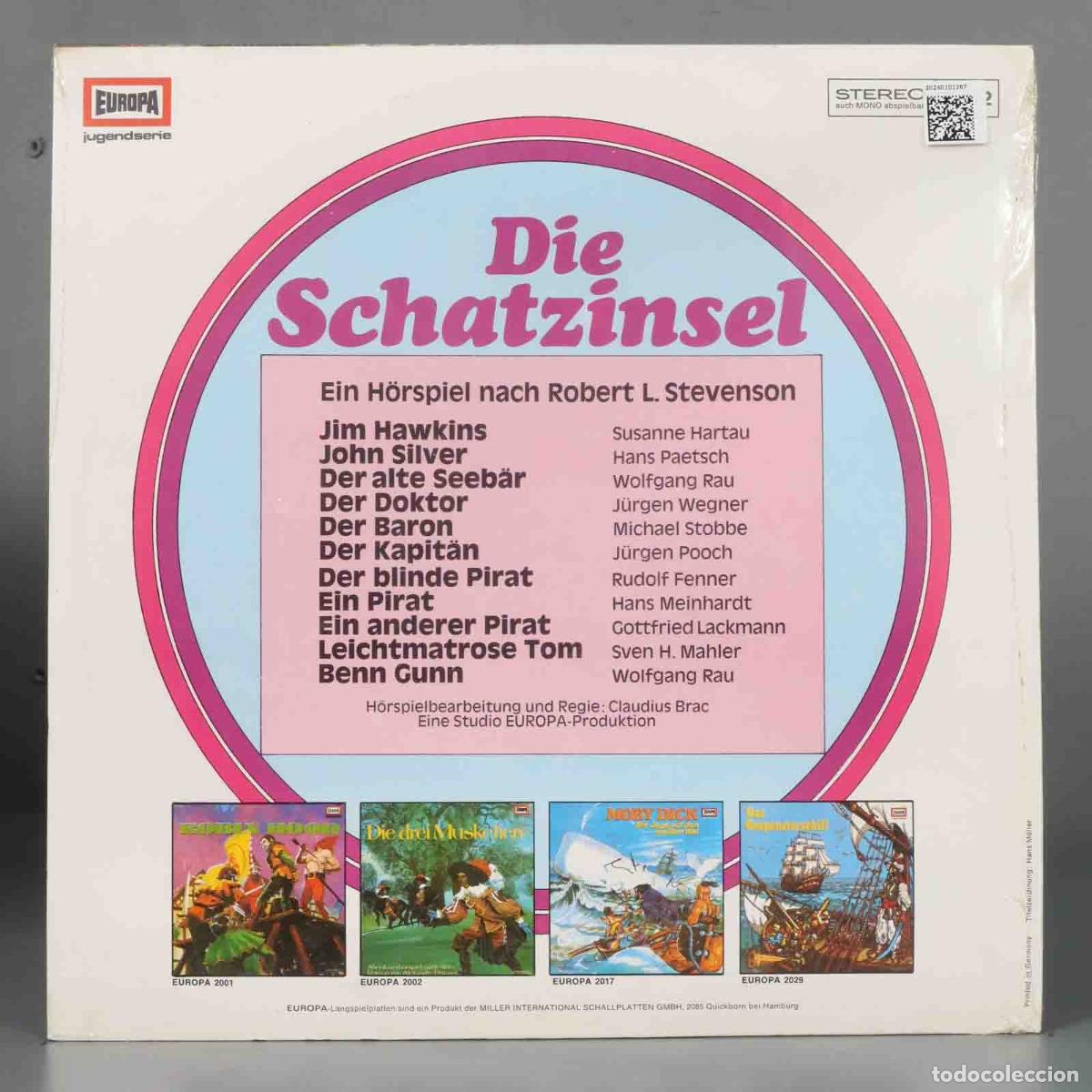 Discos de vinilo: LP. Robert L. Stevenson &ndash; Die Schatzinsel - Foto 2
