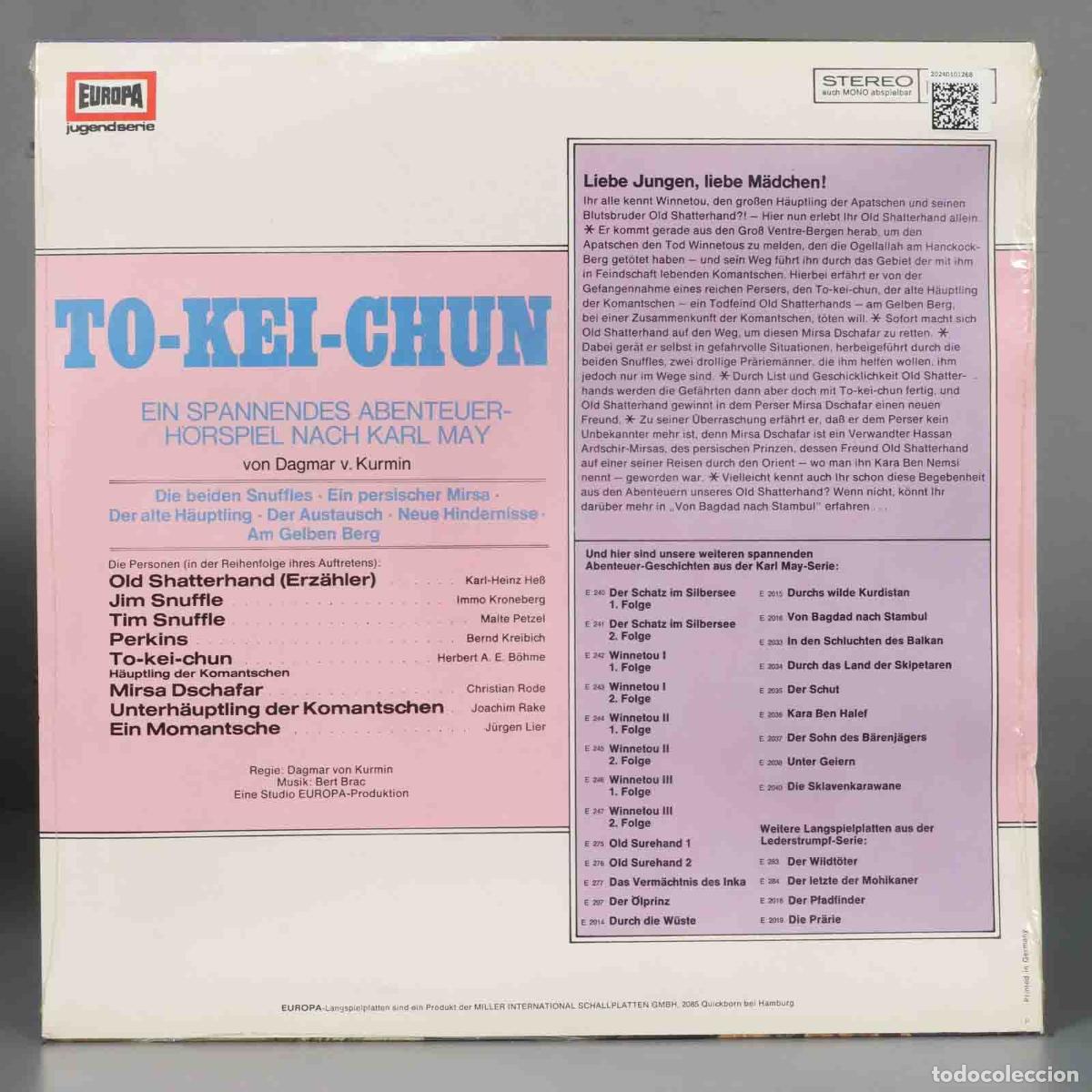 Discos de vinilo: LP. Karl May &ndash; To-Kei-Chun - Foto 2