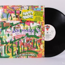 Discos de vinilo: DISCO LP DE VINILO- HAPPY MONDAYS / PILLS 'N THRILLS AND BELLYACHES - LONDON RECORDS 1990 - ENCARTE