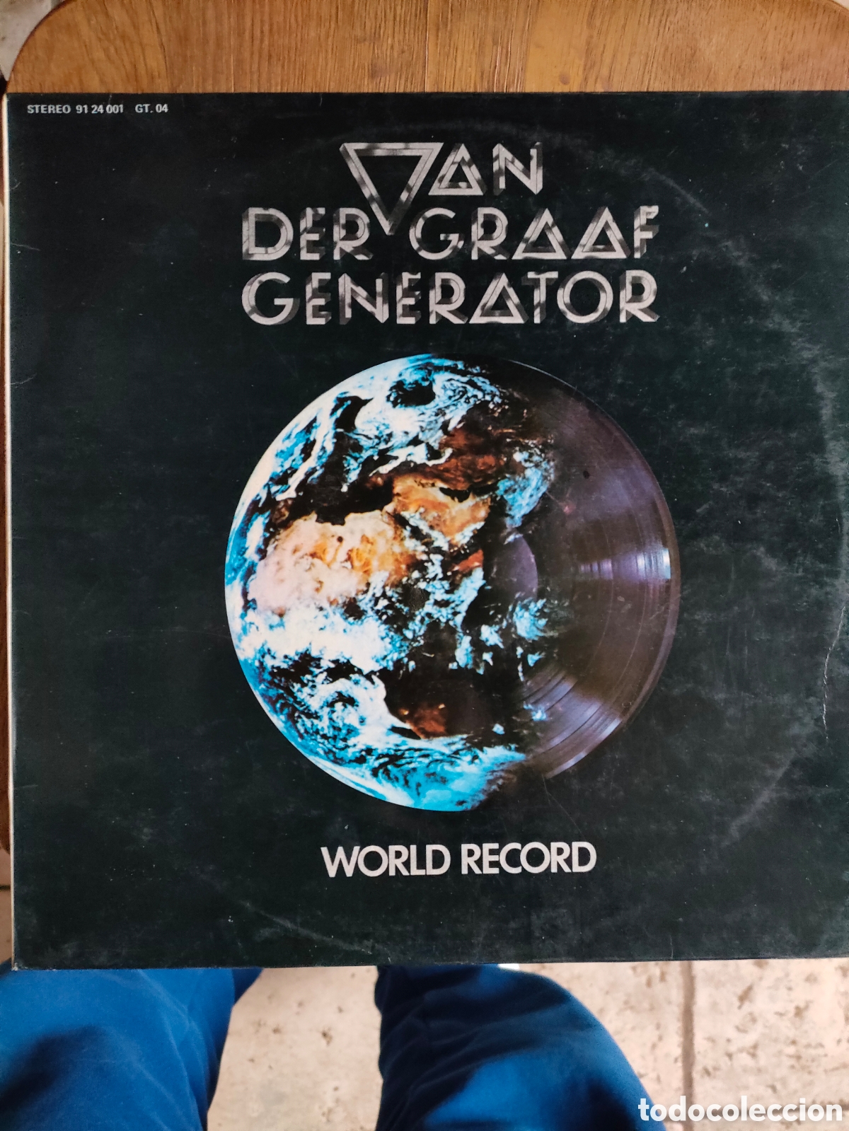 Discos de vinilo: Van Der Graaf Generator - World Record - 1977 - Spain - Prog Rock - Foto 1