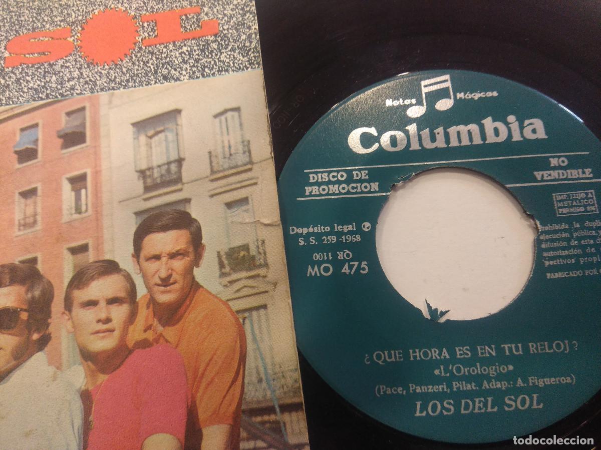 Discos de vinilo: LOS DEL SOL/LOROLOGIO/SINGLE PROMOCIONAL. - Foto 2