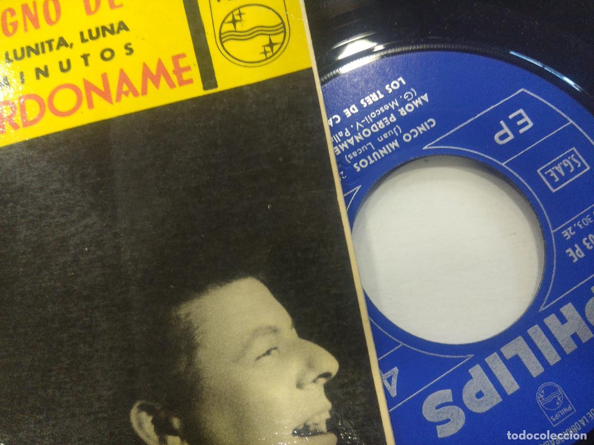 Discos de vinilo: LOS 3 DE CASTILLA/NO SOY DIGNO DE TI/SINGLE. - Foto 2