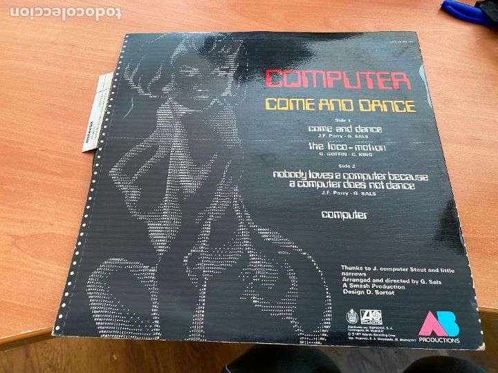 Discos de vinilo: COMPUTER (COME AND DANCE) LP 1977 ESPA&Ntilde;A (B-47) - Foto 2