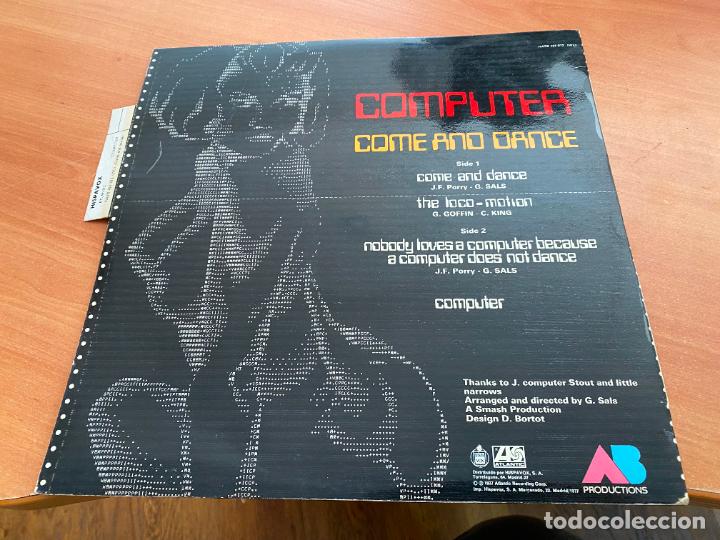 Discos de vinilo: COMPUTER (COME AND DANCE) LP 1977 ESPA&Ntilde;A (B-47) - Foto 4