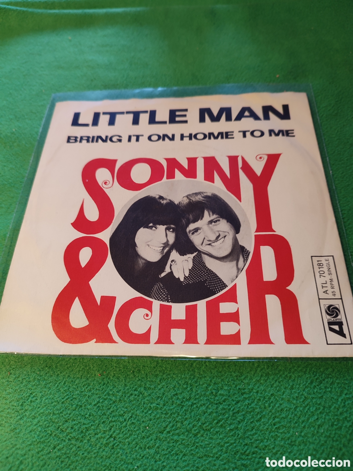 Discos de vinilo: Sonny & Cher - Little man - Foto 1