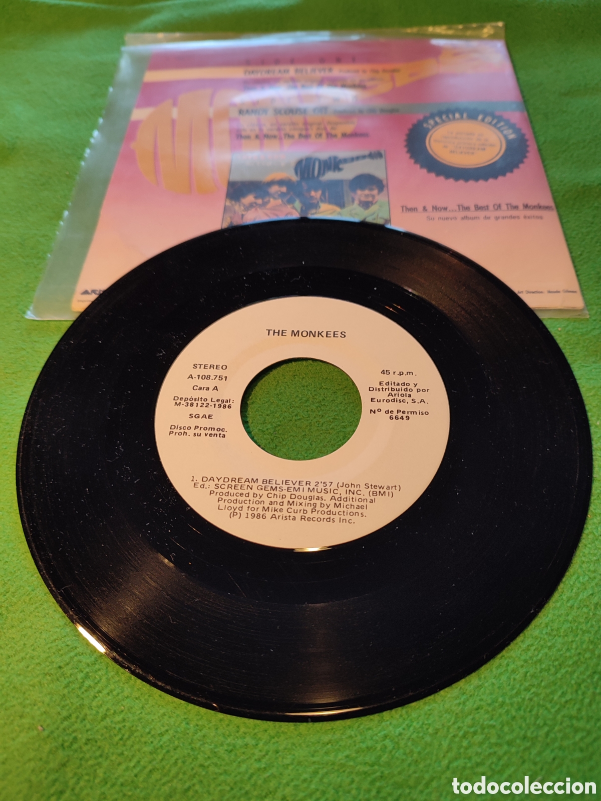 Discos de vinilo: The Monkees - Daydream believer - Foto 2