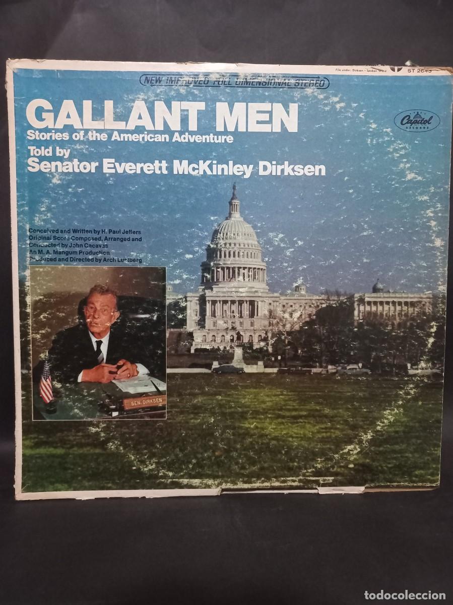 Discos de vinilo: SENATOR EVERETT MCKINLEY DIRKSEN - GALLANT MEN / ST-2643 - Foto 1