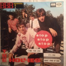Discos de vinilo: THE HOLLIES,STOP,STOP,STOP +3,1966
