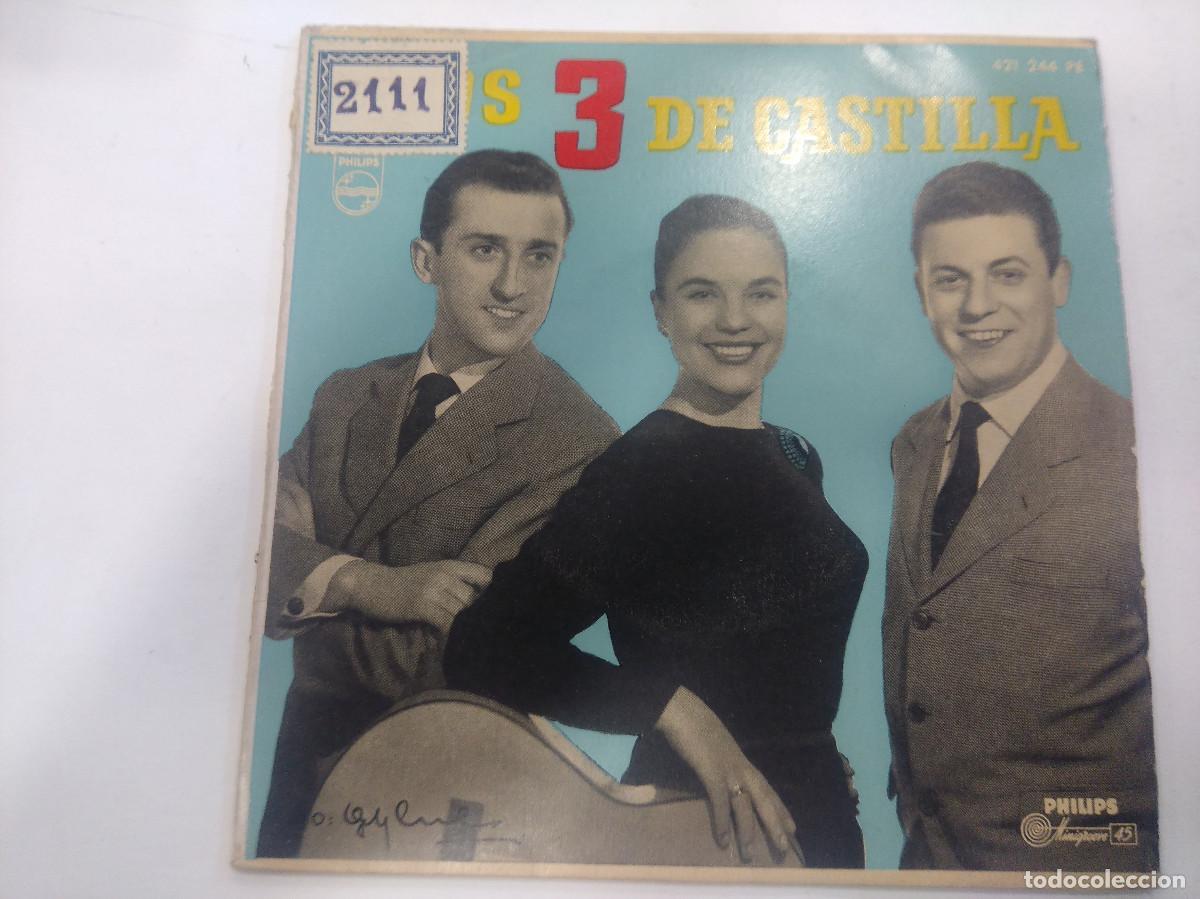 Discos de vinilo: LOS 3 DE CASTILLA/EL REFRAN DEL PA&Ntilde;OLITO/SINGLE. - Foto 1