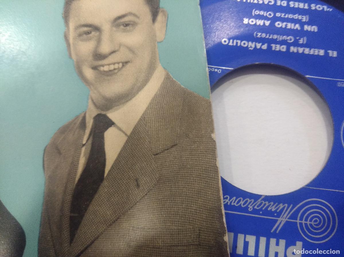 Discos de vinilo: LOS 3 DE CASTILLA/EL REFRAN DEL PA&Ntilde;OLITO/SINGLE. - Foto 2