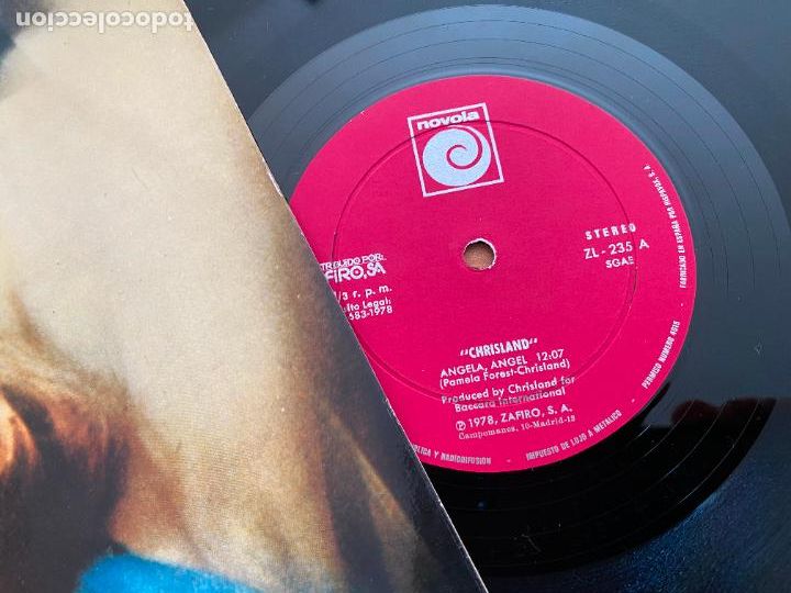 Discos de vinilo: CHRISLAND LP 1978 ESPA&Ntilde;A (B-47) - Foto 2