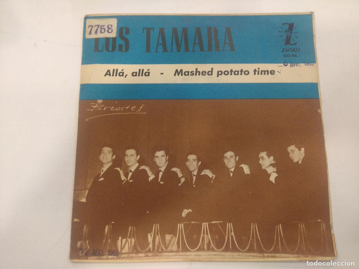 Discos de vinilo: LOS TAMARA/ALLA,ALLA/SINGLE PROMOCIONAL. - Foto 1
