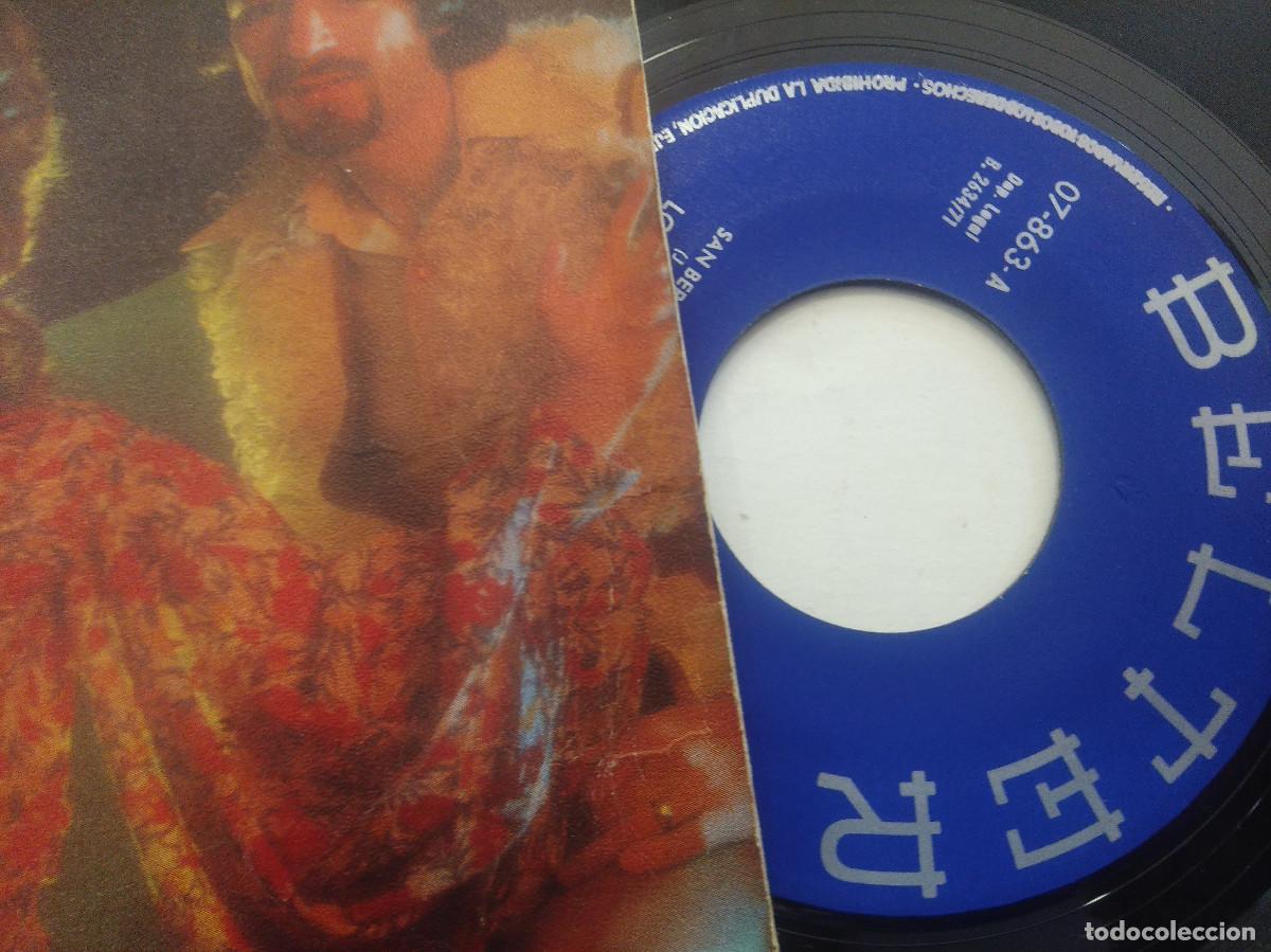 Discos de vinilo: LOS MISMOS/SAN BERNARDINO/SINGLE. - Foto 2