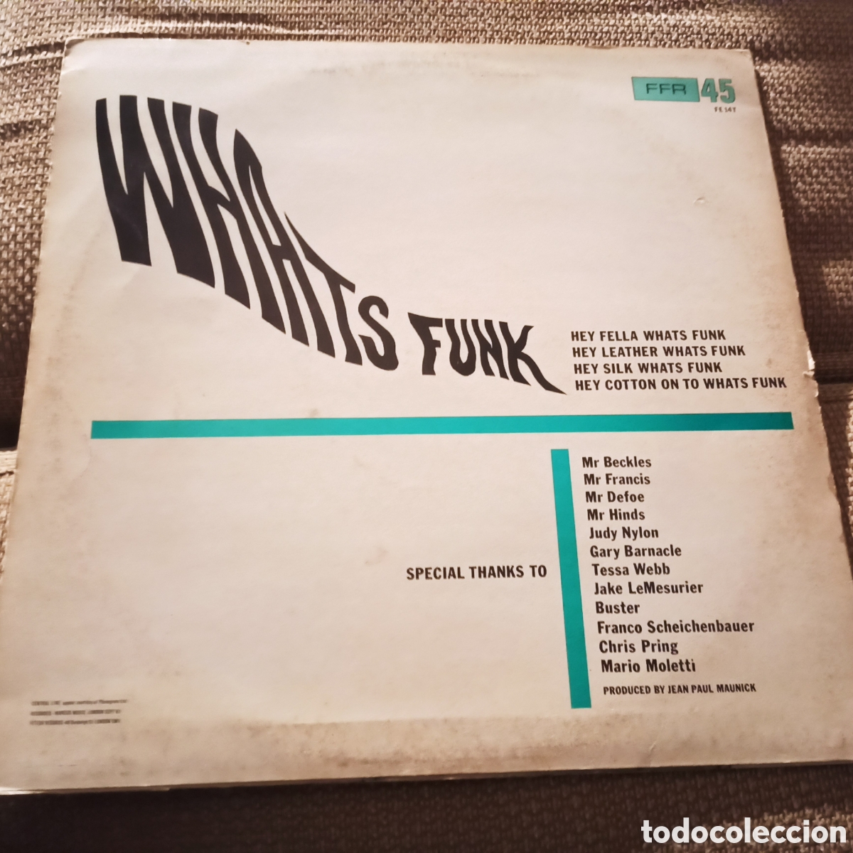 Discos de vinilo: Perry Haines - Whats Funk? (12&rdquo;, Single) - Foto 2