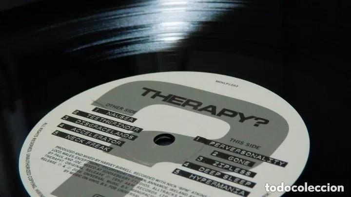Discos de vinilo: THERAPY? * LP Vinilo * NURSE * Ltd * Insert - Foto 2