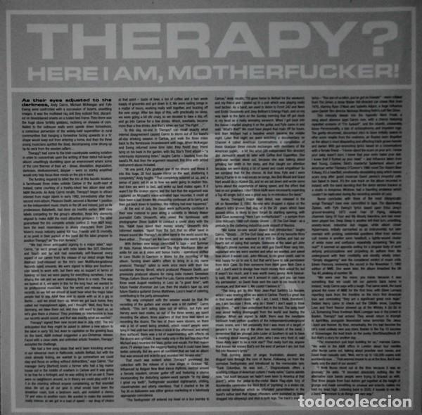 Discos de vinilo: THERAPY? * LP Vinilo * NURSE * Ltd * Insert - Foto 4
