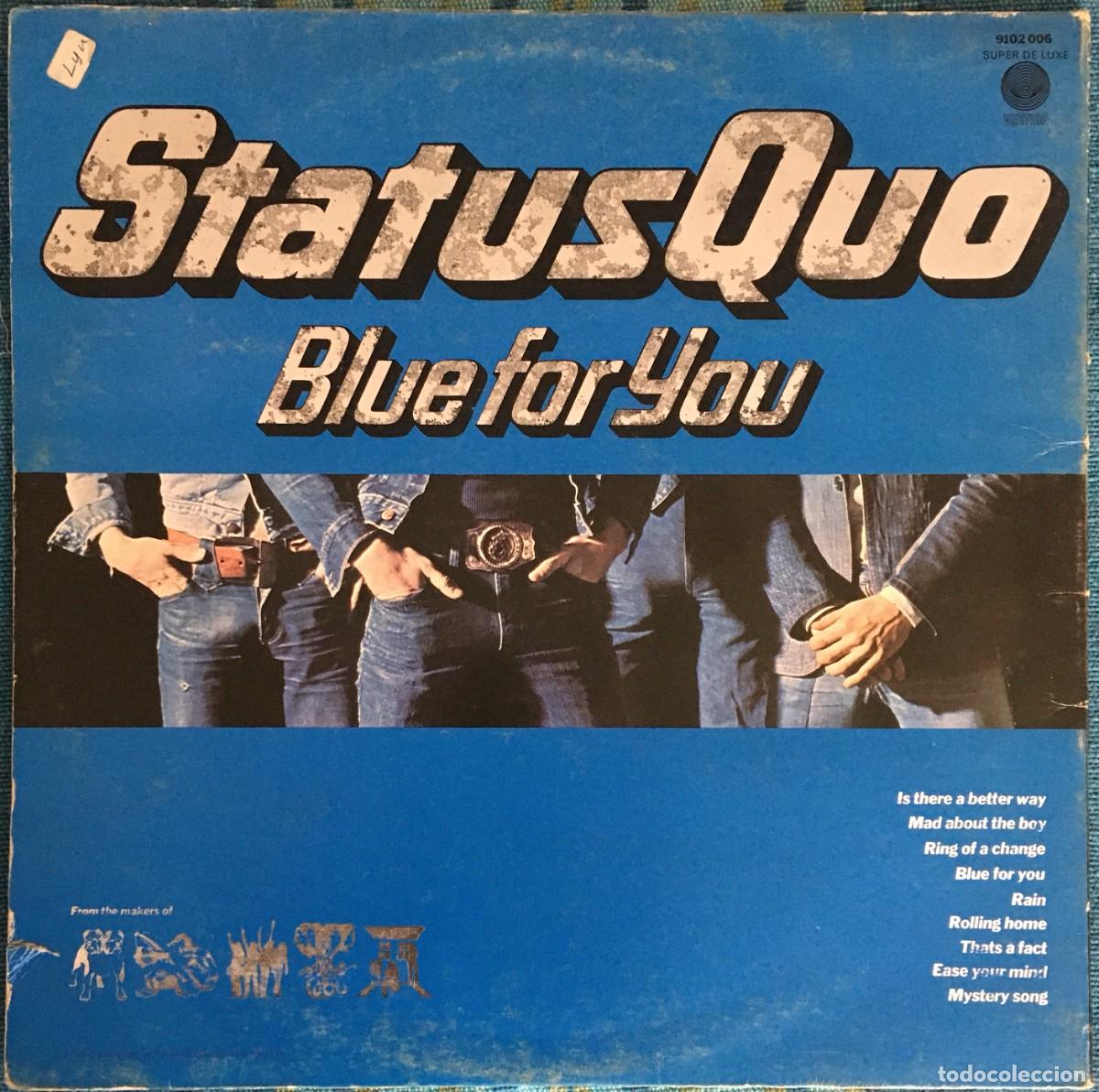 Discos de vinilo: Status Quo &ndash; Blue For You - Foto 3