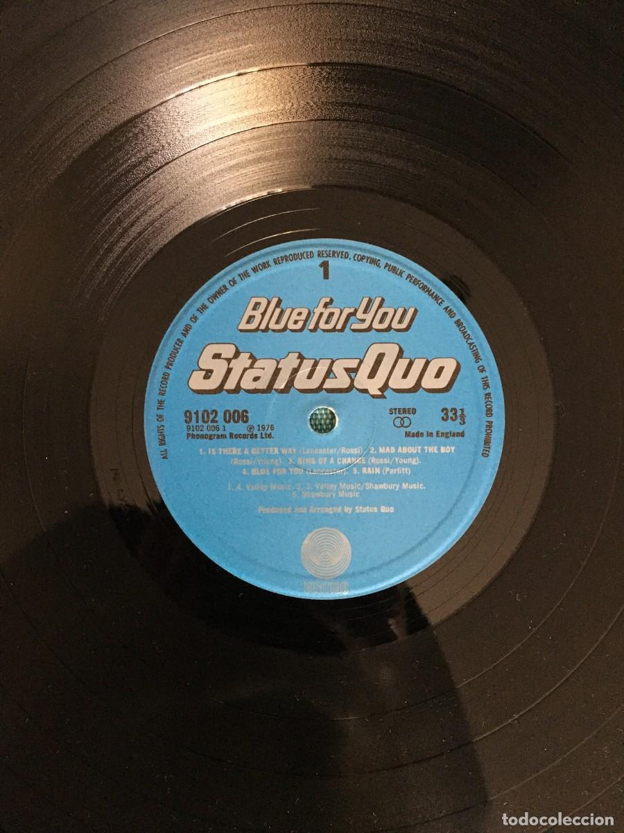 Discos de vinilo: Status Quo &ndash; Blue For You - Foto 7