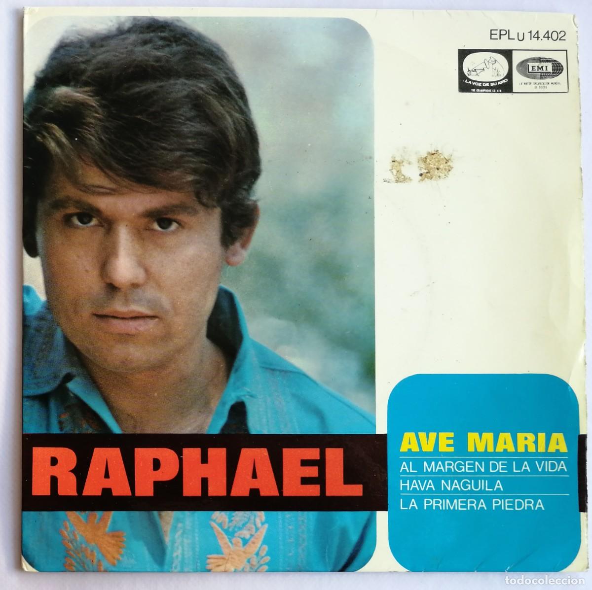 Discos de vinilo: Raphael, Ave Maria, La Voz De Su Amo EPLU 14.402 - Foto 1