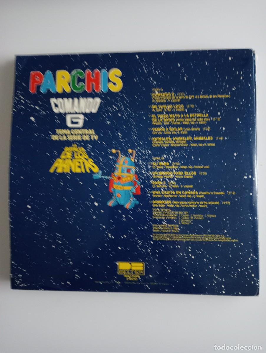 Discos de vinilo: Parchis - Comando G (LP, Album, Blu) 1980 gatefold - Foto 3