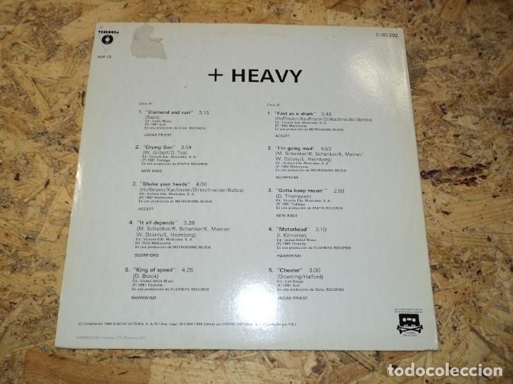 Discos de vinilo: + Heavy - Compilation (SPAIN 1984) - Foto 2