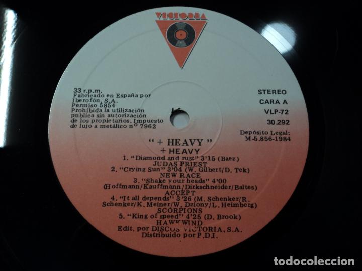 Discos de vinilo: + Heavy - Compilation (SPAIN 1984) - Foto 3