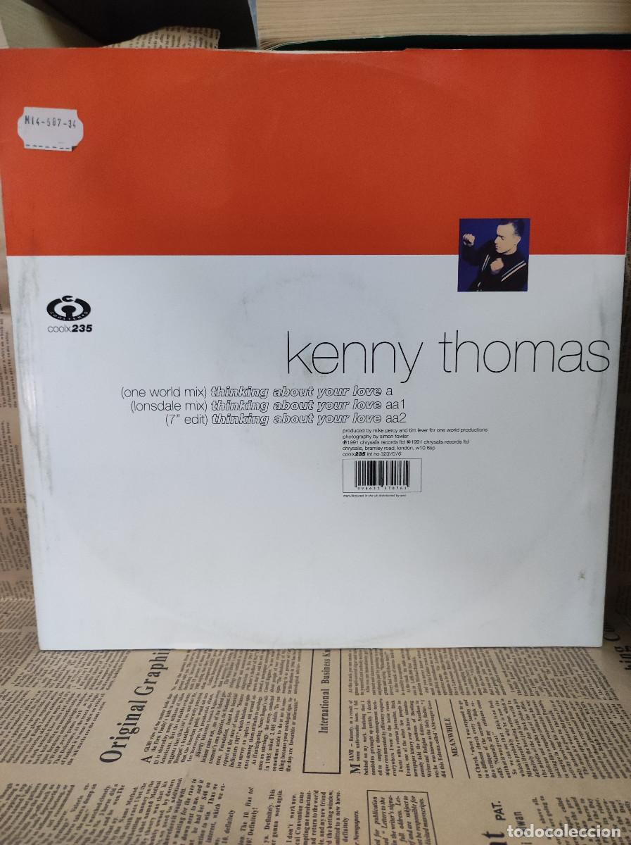 Discos de vinilo: Kenny Thomas &ndash; Thinking About Your Love - Foto 2