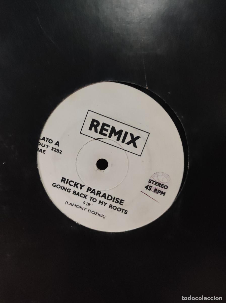 Discos de vinilo: Ricky Paradise &ndash; Going Back To My Roots (Remix) - Foto 2