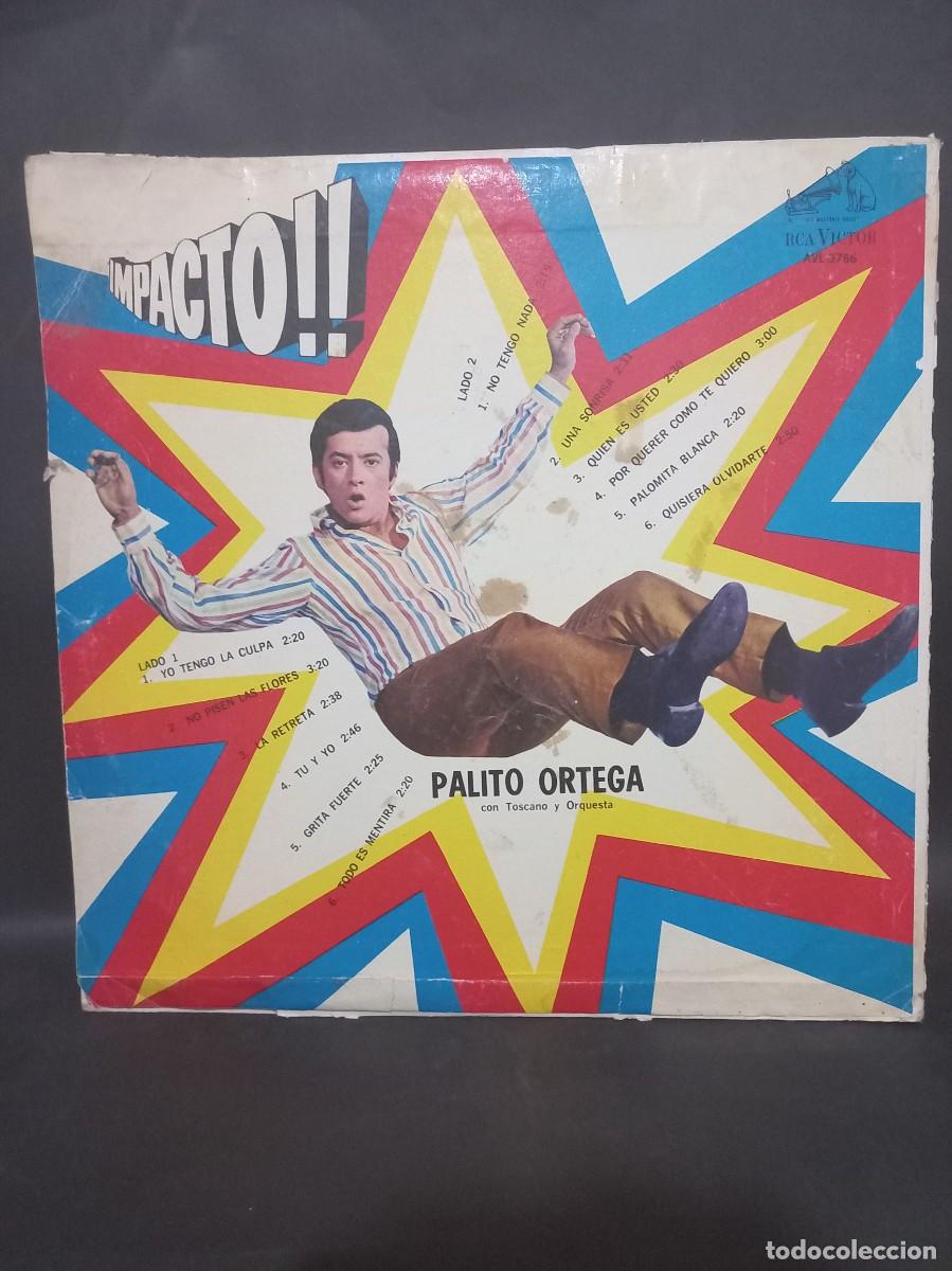 Discos de vinilo: PALITO ORTEGA - IMPACTO!! / AVL-3766 - Foto 2