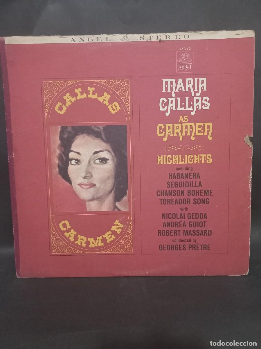 Discos de vinilo: MARIA CALLJAS - CARMEN / S. 36312 - Foto 1