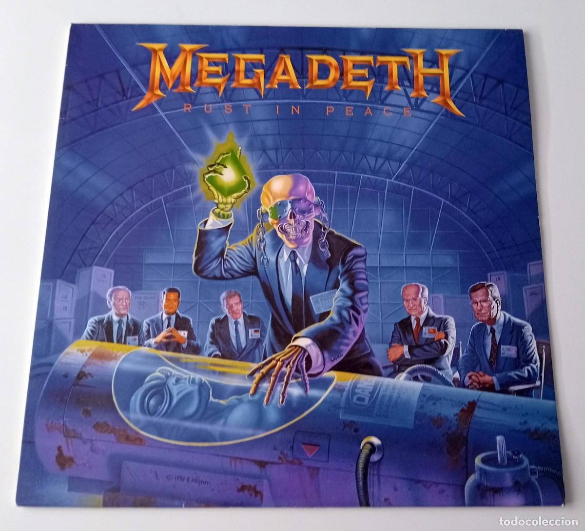 Discos de vinilo: LP MEGADETH - RUST IN PEACE - Foto 1