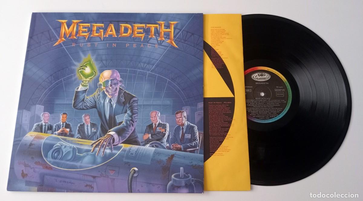 Discos de vinilo: LP MEGADETH - RUST IN PEACE - Foto 3