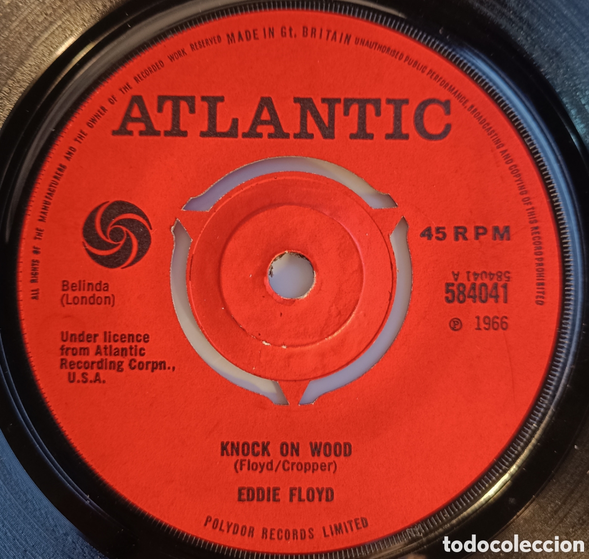 Discos de vinilo: Eddie Floyd &lrm;&ndash; Knock On Wood - Foto 1