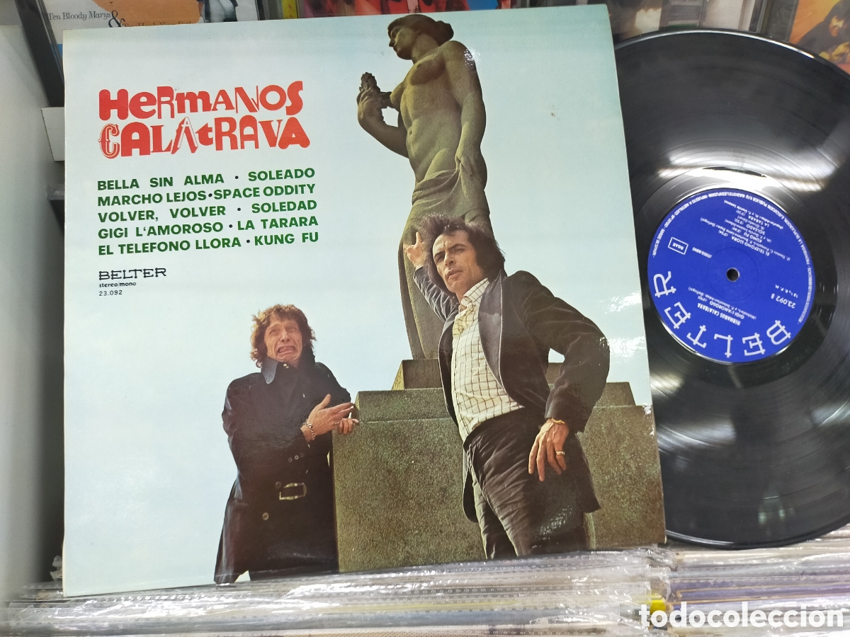 Discos de vinilo: Hermanos calatrava lp 1975 space oddity - Foto 1