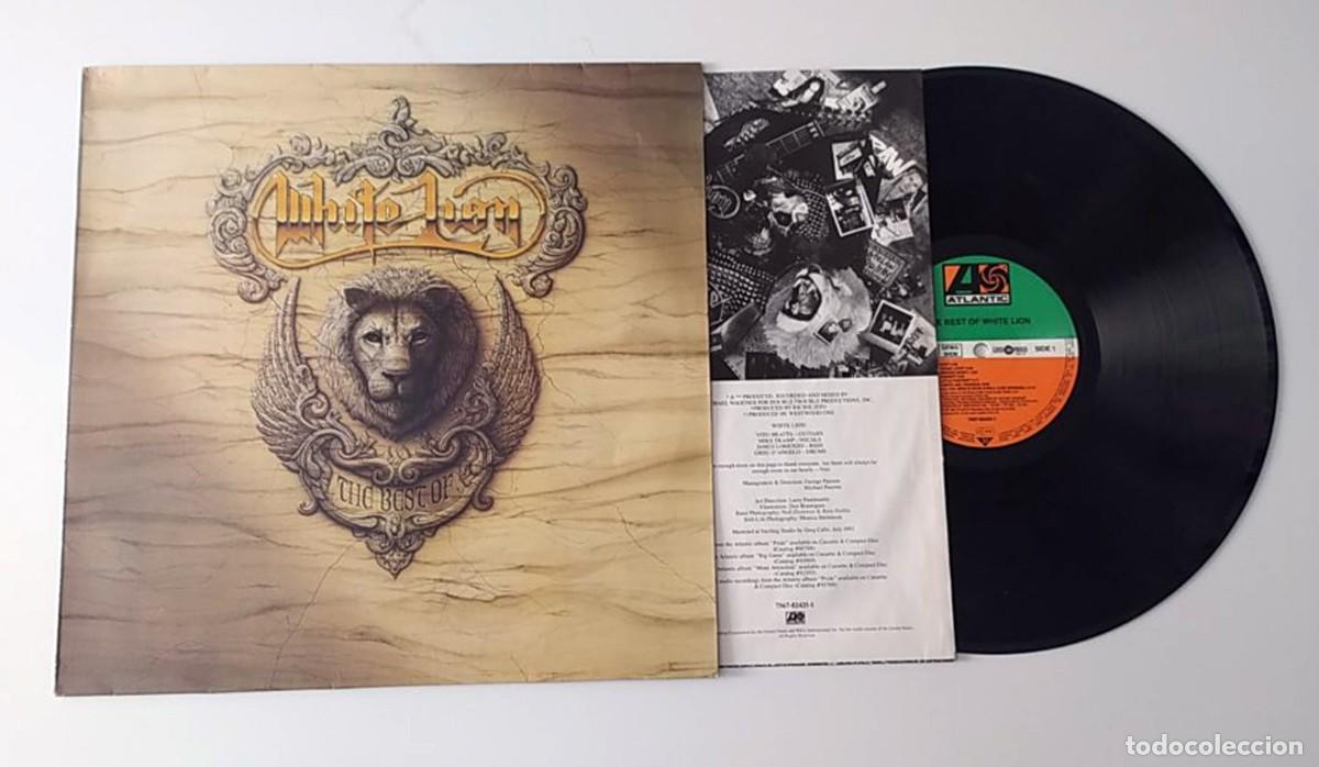 Discos de vinilo: LP WHITE LION - THE BEST OF - Foto 3