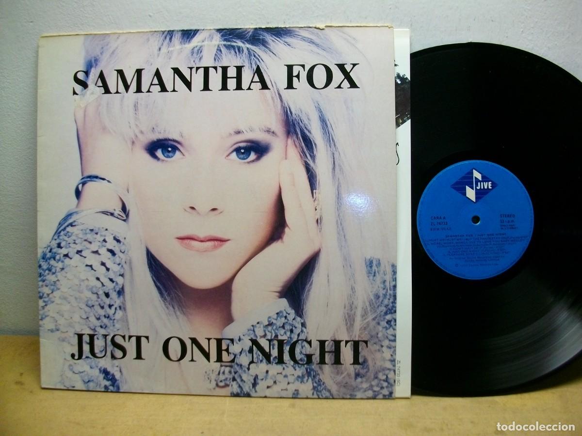 Discos de vinilo: Samantha Fox &ndash; Just One Night LP - Foto 1