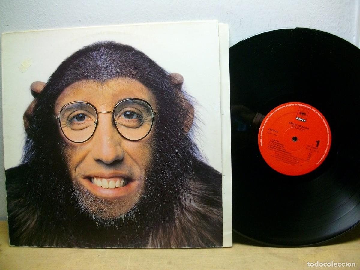 Discos de vinilo: EMILIO ARAGON :ATRAPADO LP - Foto 1