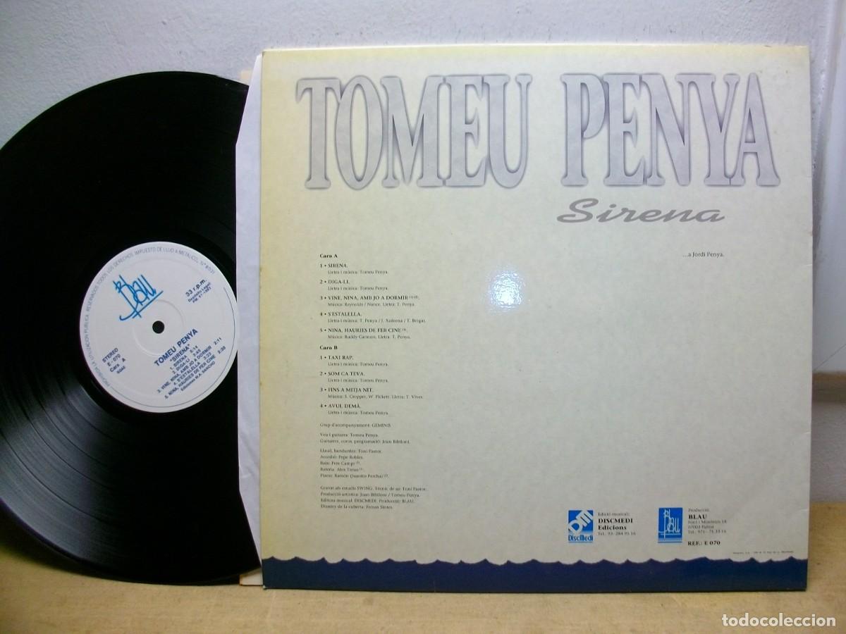 Discos de vinilo: Tomeu Penya &ndash; Sirena LP - Foto 2