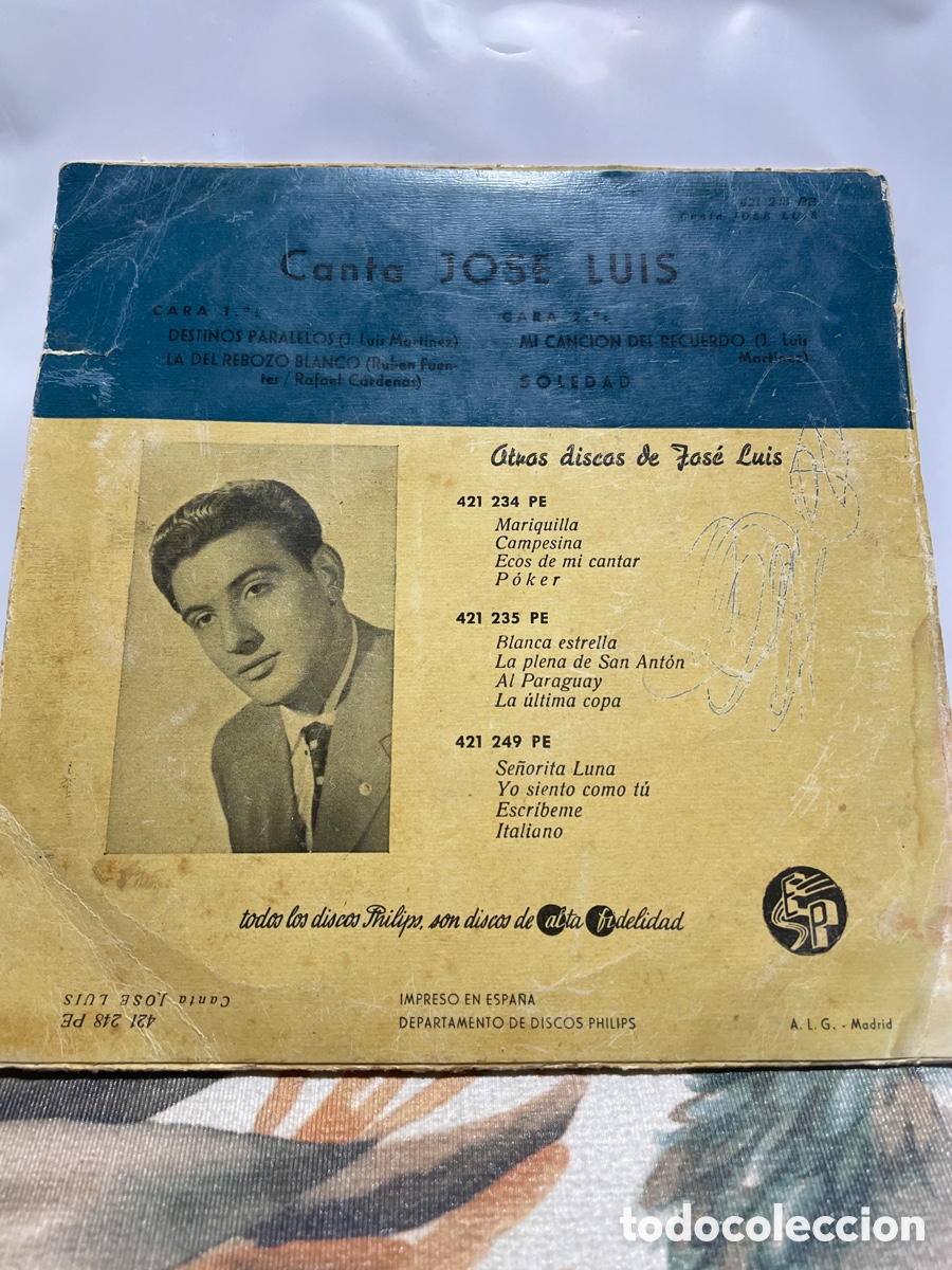 Discos de vinilo: Jos&eacute; Luis - Foto 8