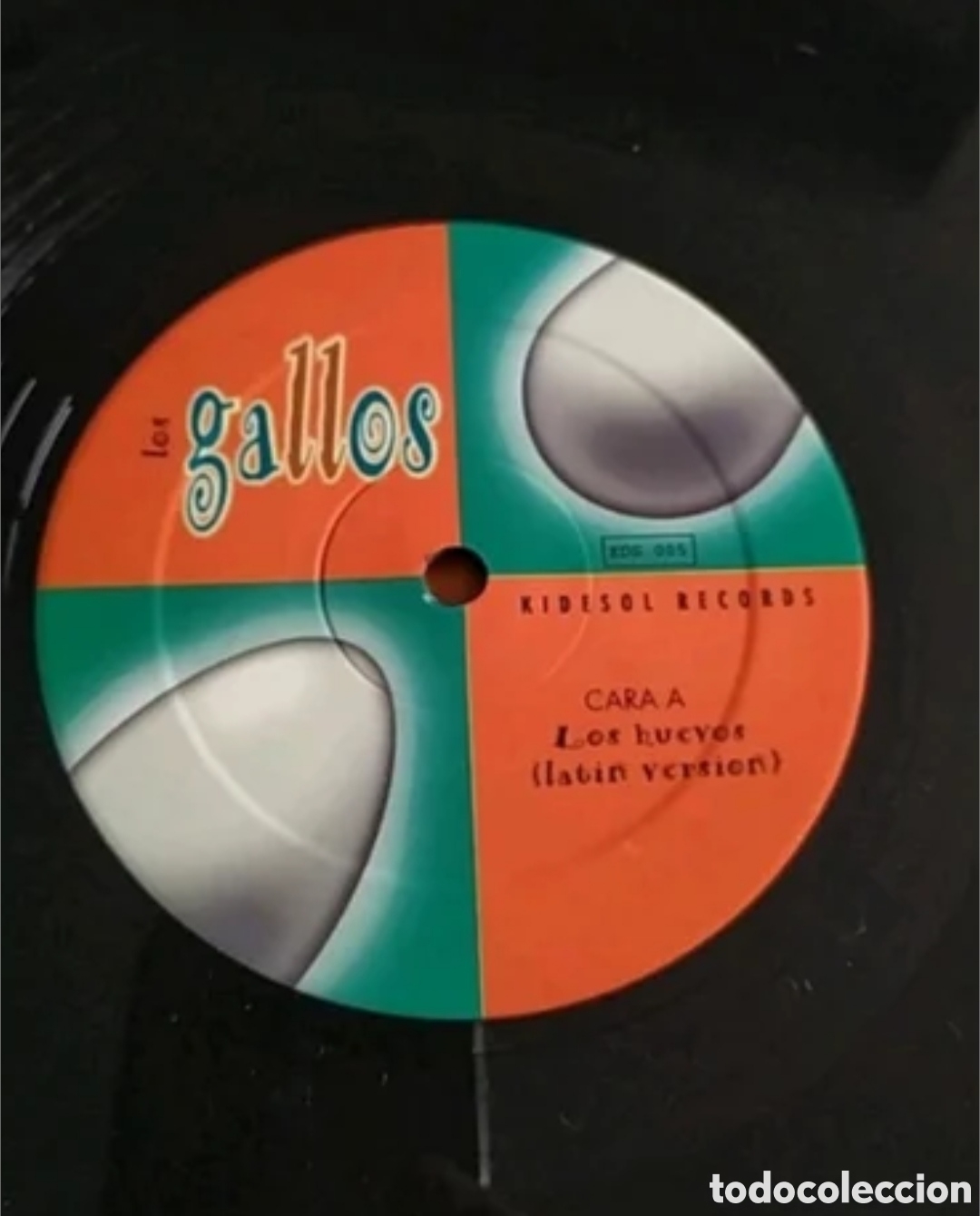 Discos de vinilo: Maxi single Los Gallos. Los huevos - Foto 3