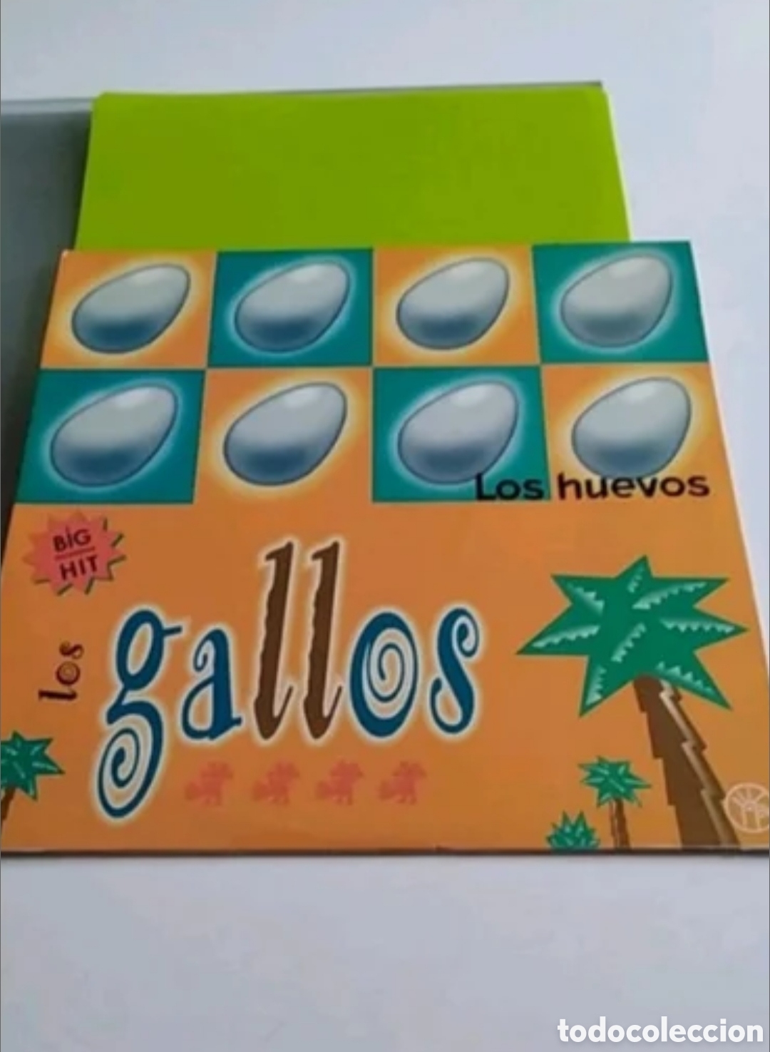 Discos de vinilo: Maxi single Los Gallos. Los huevos - Foto 1