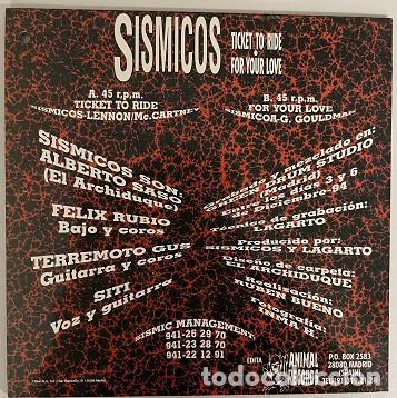 Discos de vinilo: Sismicos &ndash; Ticket To Ride - Foto 2