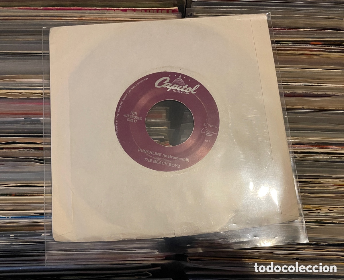 Discos de vinilo: Beach Boys - 409 / Punchline Single vinilo 7&rdquo; Capitol - Foto 2